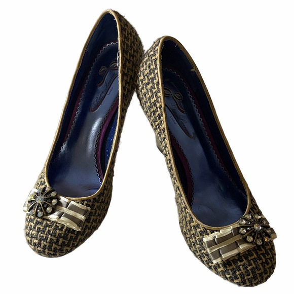 Poetic Licence Tweed Pumps | EUC | Sz 40EUR /9-9.5 - Picture 5 of 7